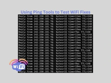 Using Ping Tools to Test WiFi Fixes,ping command WiFi,network latency test,packet loss checker,ping test WiFi connection,wireless ping test,wireless ping test,network response time,continuous ping test,real-time ping monitoring,ping tools for troubleshooting
