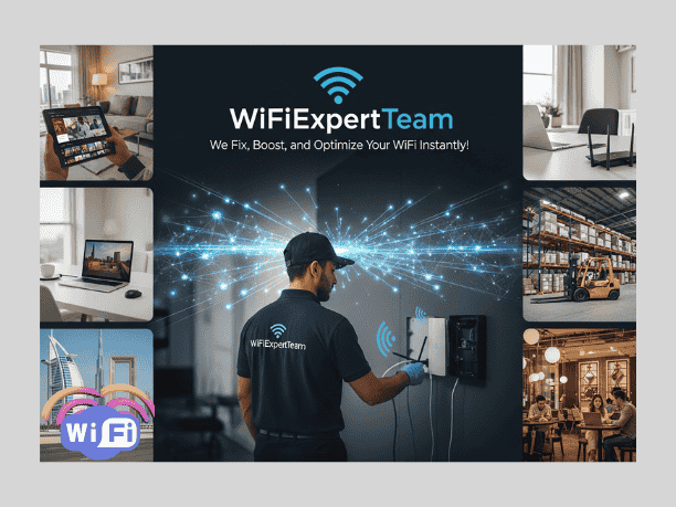 Number One WiFi Industry Experts in UAE,WiFi Expert Team UAE,WiFi Support Services,Network setup Dubai,fix WiFi problems,WiFi repair UAE,network cabling UAE