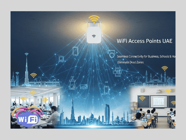 WiFi Access Points UAE,Business WiFi setup UAE, Access point installation Abu Dhabi,Best WiFi setup UAE,Mesh WiFi UAE,Network cabling UAE